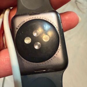 Apple Black Smartwatch with Advanced Sensors